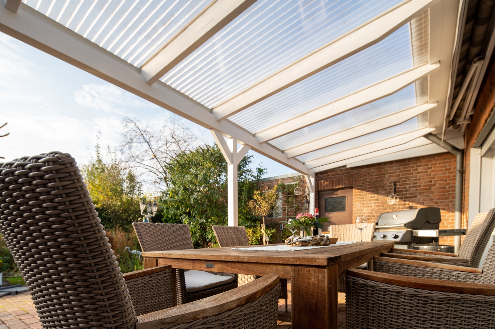 Terrassendach Komplettset Holz - Produkt | Perfectum GmbH