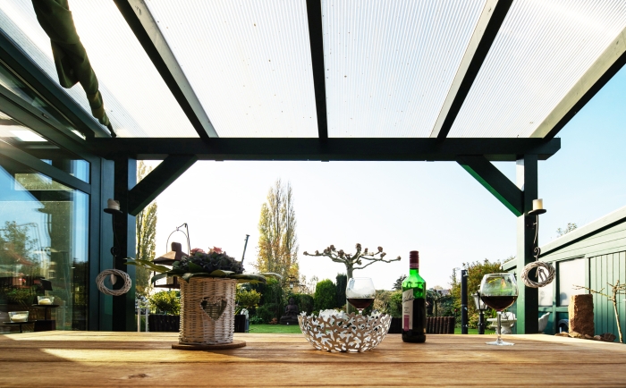 Terrassendach Komplettset Holz - Qualität | Perfectum GmbH