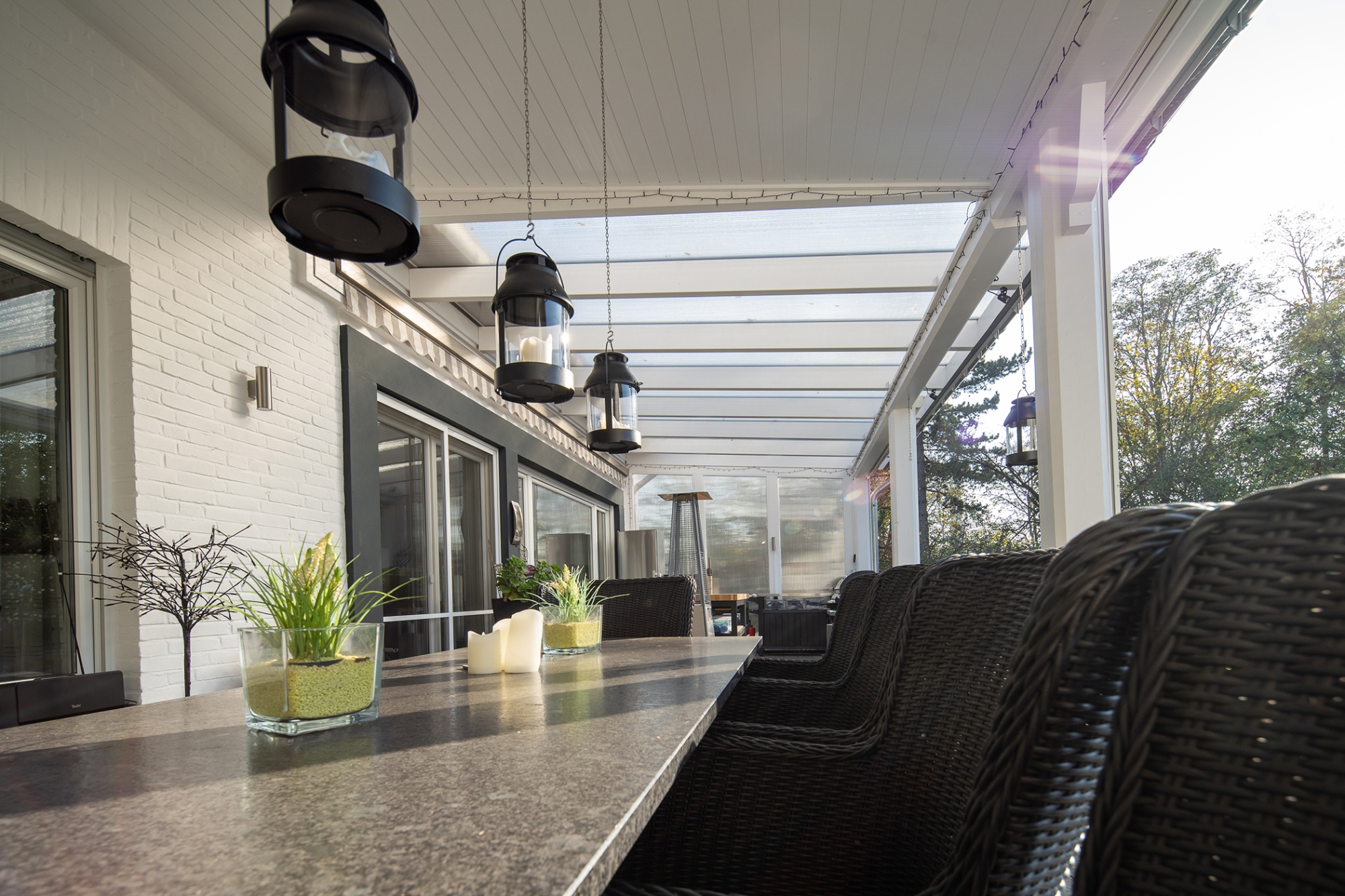 Terrassendach Komplettset Holz - Vorteile | Perfectum GmbH