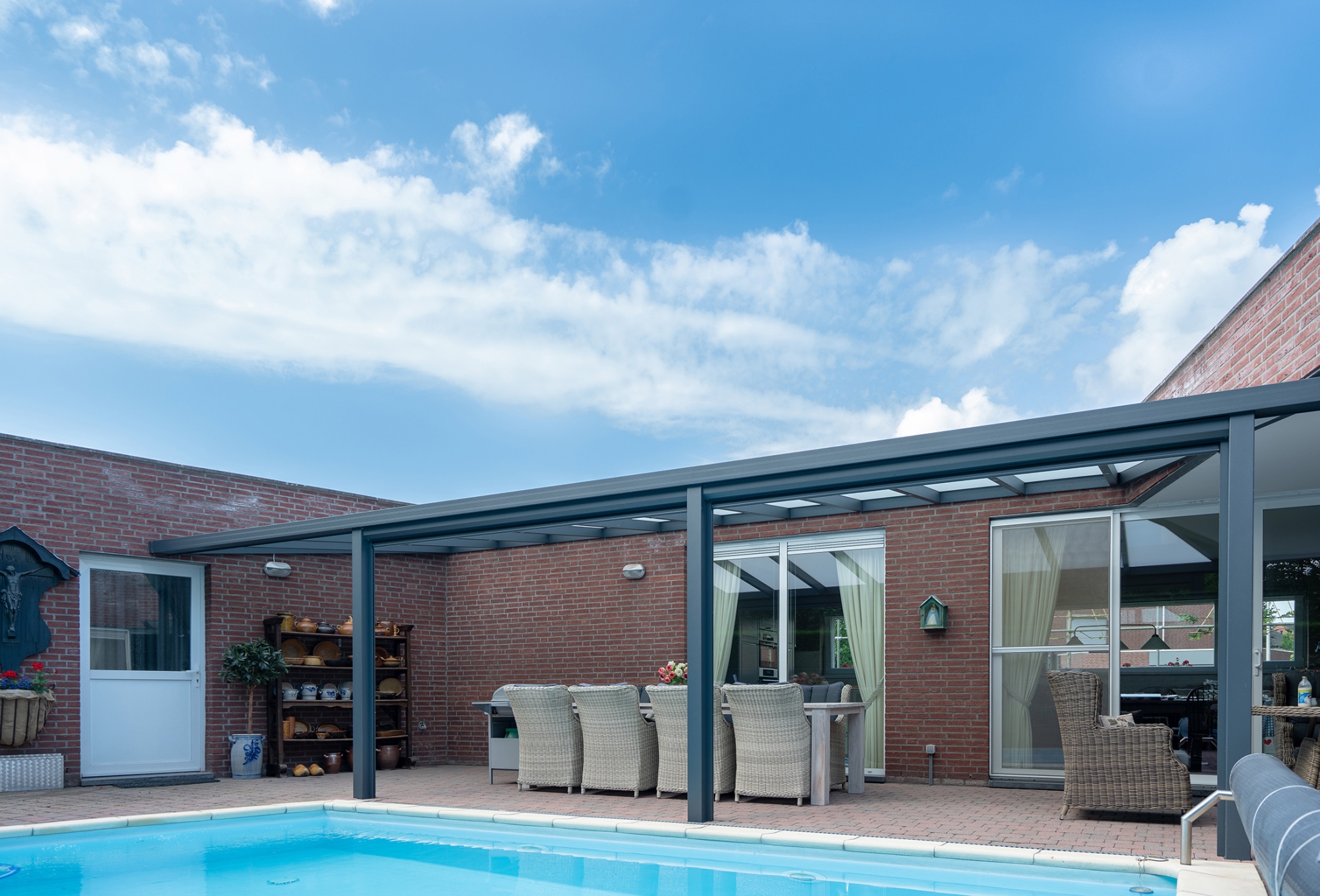 Terrassendach Komplettset Alu - Produkt | Perfectum GmbH