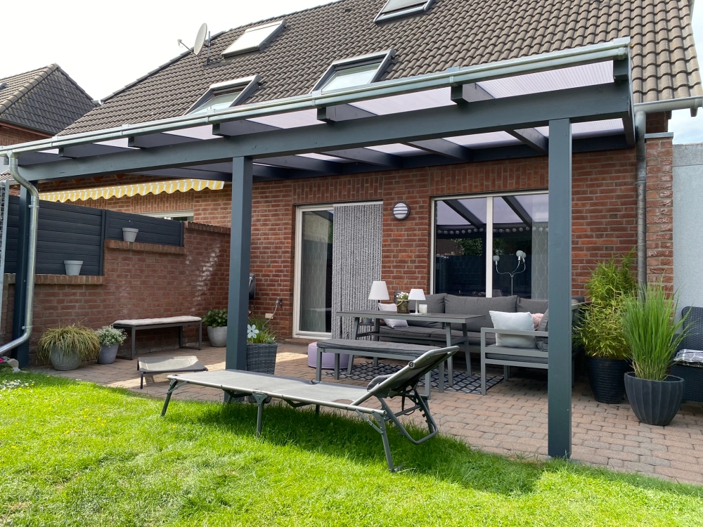 Terrassendach Komplettset Holz - Komplettset Holz - 6000 x 4000 mm | Perfectum GmbH